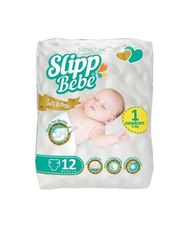 Підгузки для дітей Slipp Bebe New Born(2-5 кг)